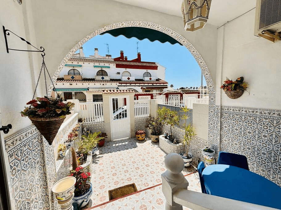 Terrasse · draußen zusammen sitzen